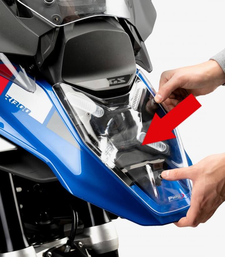 Protector faro Puig 21853W para BMW R1300GS (23-25)