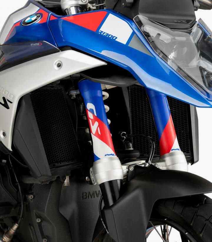 Gabelschutz-Kit Puig 22051A Blau für several BMW and Yamaha models
