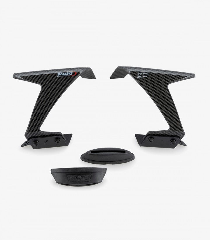 Alerones laterales Race 21570C para BMW S1000RR color Símil carbono de Puig