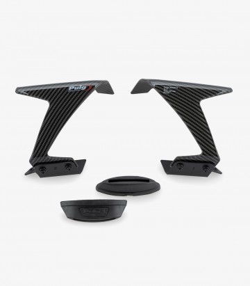 Alerones laterales Race 21570C para BMW S1000RR color Símil carbono de Puig