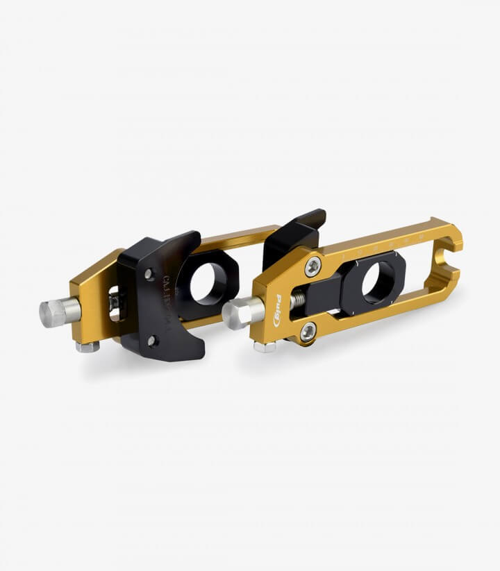 Tensor de cadena Puig Dorado 21954O para Honda CB650R Neo Sports Cafe (2019 - 2024), CBR650R (2019 - 2024)