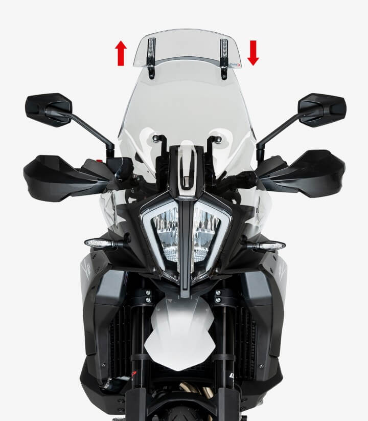 Cúpula Puig Touring con visera KTM 890 SMT (23-24) Transparente 21992W