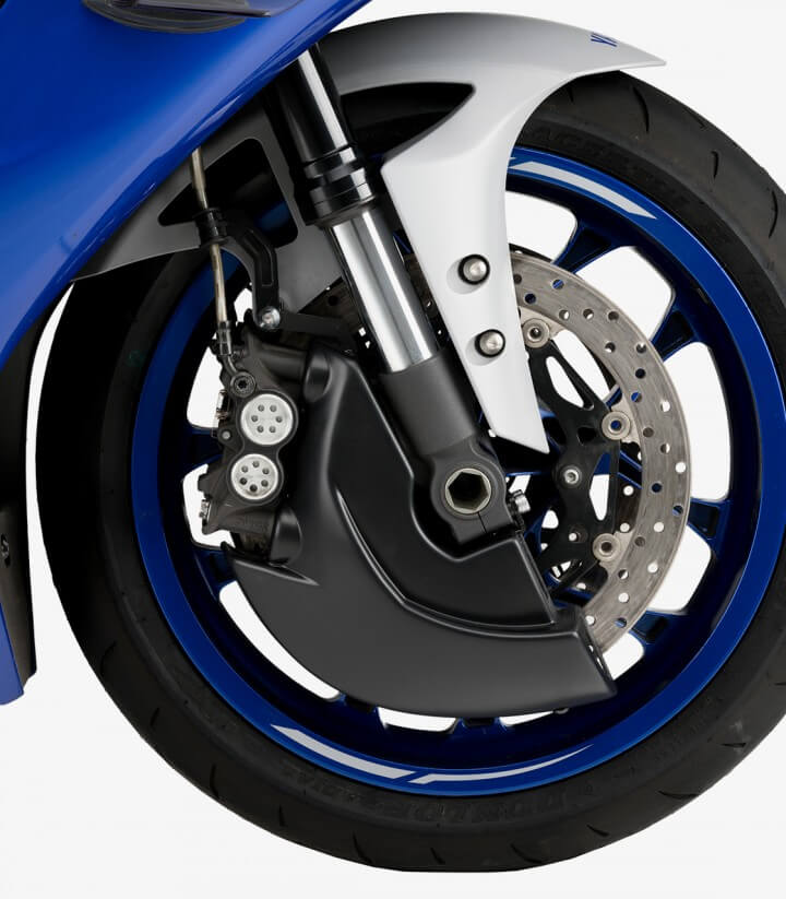 Enfriador de freno Puig 21453J color Negro mate para Yamaha YZF-R1 (15-25)