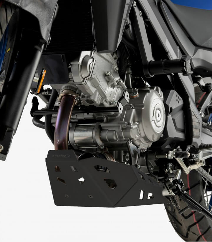 Protector Cárter 21576N Puig Suzuki DL650 / XT V-STORM (21-25) Negro