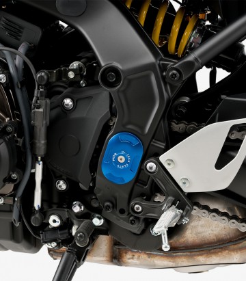 Tapas chasis de aluminio 21089A Puig Yamaha Tracer 9 (25), MT-09 (21-25), XSR900 (21-25) Azul