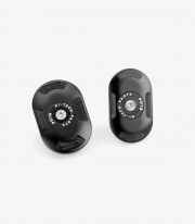 Tapas chasis de aluminio 21089N Puig Yamaha Tracer 9, MT-09 / SP / Y-AMT, XSR900 (21-25) Negro