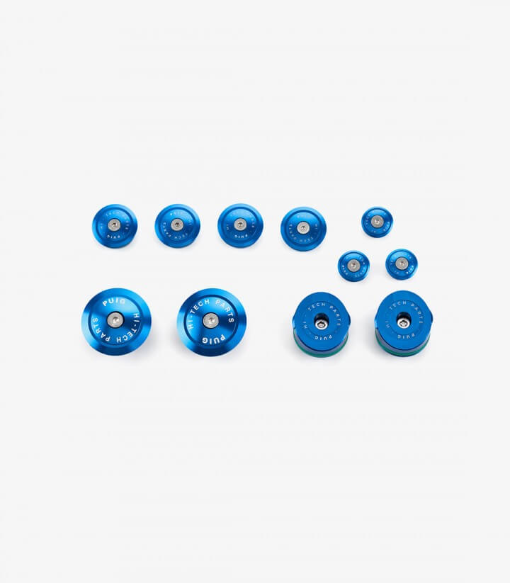 Rahmenabdeckungen aus Aluminium 21536A Puig BMW R1250R (18-26) Blau