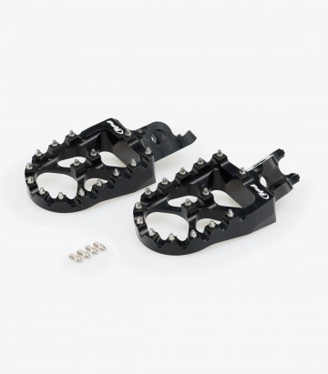 Estriberas Off-road 20557N Puig Kawasaki KX250/450 F/X (2000-24) Negro