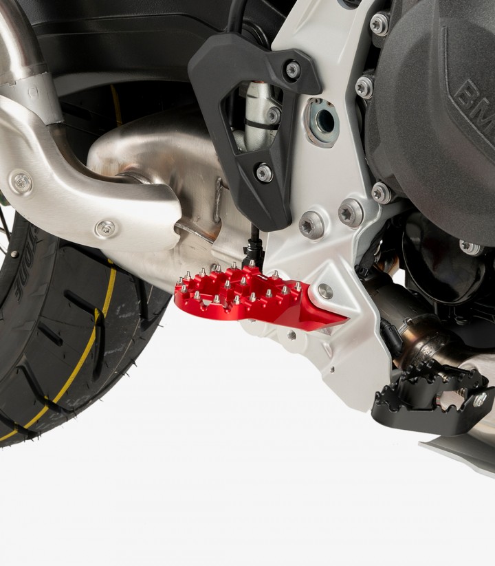 Estriberas Off-road 21195R Puig Varios modelos de BMW Rojo