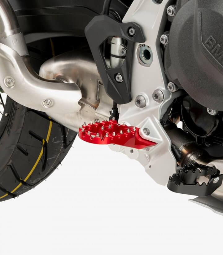 Estriberas Off-road 21195R Puig Varios modelos de BMW Rojo