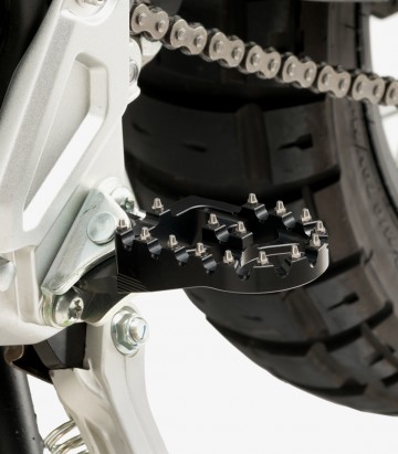 Fußrasten Off-road 21203N Puig universal Schwarz