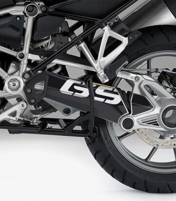Schwingenschutz-Kit 20153O Puig BMW R1200GS (13-18)/Adventure (14-18), R1250GS/Adventure (18-24) Gold