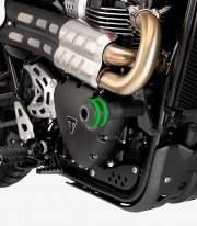 Topes anticaída Vintage 2.0 Puig 22185N para Triumph Scrambler 1200X/XE (24-25).