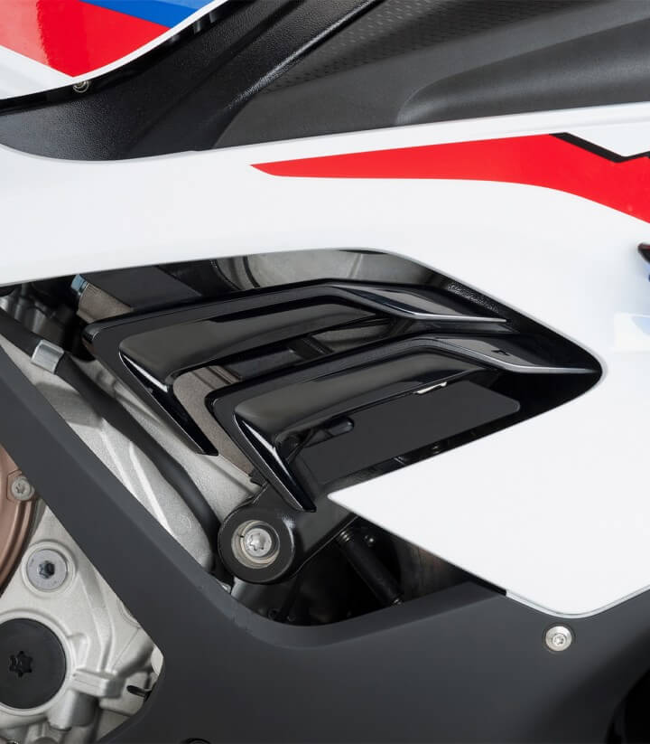 Tapas Laterales Puig 3833N para BMW S1000RR (19-22) Negro 
