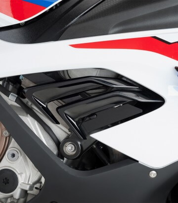 Seitenabdeckungen Puig 3833N für BMW S1000RR (19-22) Schwarz