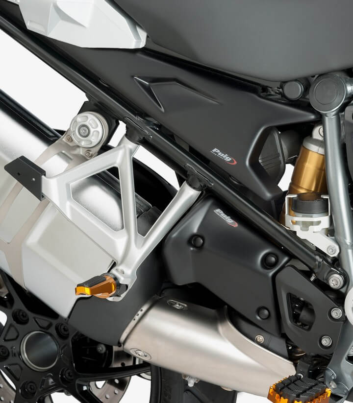 Seitenabdeckungen Puig 6805J für BMW R1200/1250GS (13-24), R1250GS Adventure (18-24) Mattschwarz