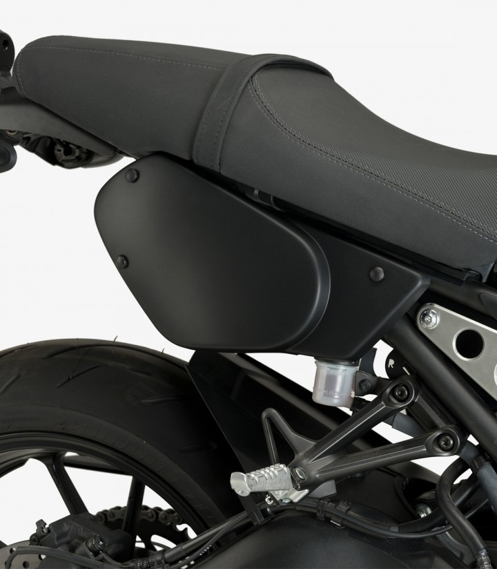 Tapas Laterales Retro Puig 8563J para Yamaha XSR900 (16-19) Negro mate 