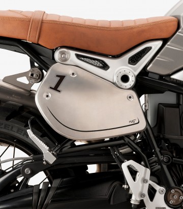 Tapas Laterales Retro Puig 9590P para BMW R NINET (14-24) Plateado 