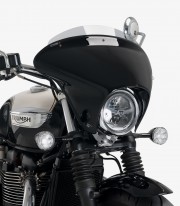Triumph Bonneville Speedmaster (18-25) Puig Batwing SML Sport Smoked Windscreen 21116H