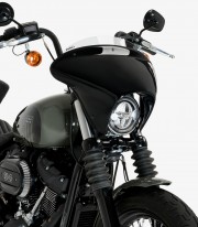 Harley Davidson Softail Street Bob FXBB (18-24) Puig Batwing SML Sport Transparent Windscreen 21214W