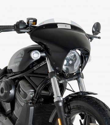 Harley Davidson Nightster 975 Special (23-24) Puig Batwing SML Sport Transparent Windscreen 21913W