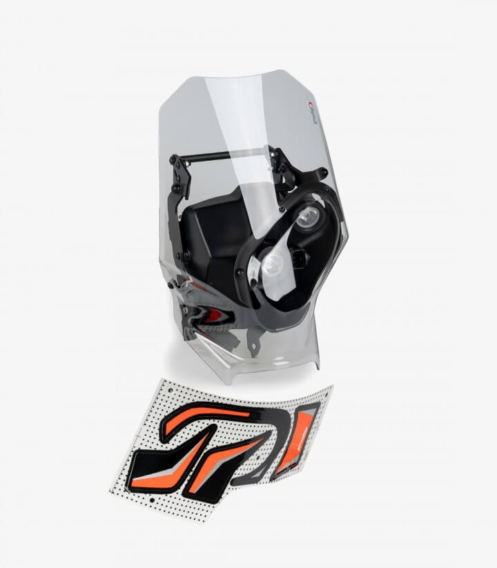 Semicarenado Puig Rally Varios modelos de KTM Transparente 21865W