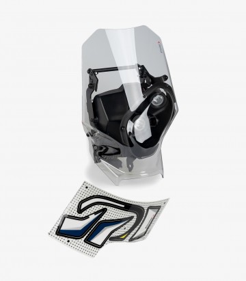 Various Husqvarna models Puig Rally Transparent Semi-fairing 21903W