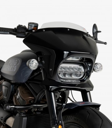 Harley Davidson Sportster S RH1250S (21-24) Puig Fury Sport Transparent Semi-fairing 21325W