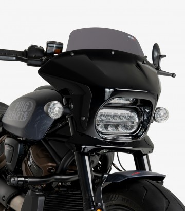 Harley Davidson Sportster S RH1250S (21-24) Puig Fury Touring Dark smoked Semi-fairing 21581F