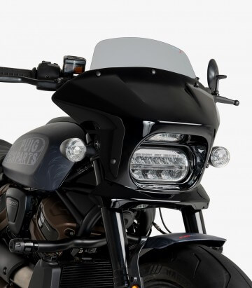 Semicarenado Puig Fury Touring Harley Davidson Sportster S RH1250S (21-24) Ahumado 21581H