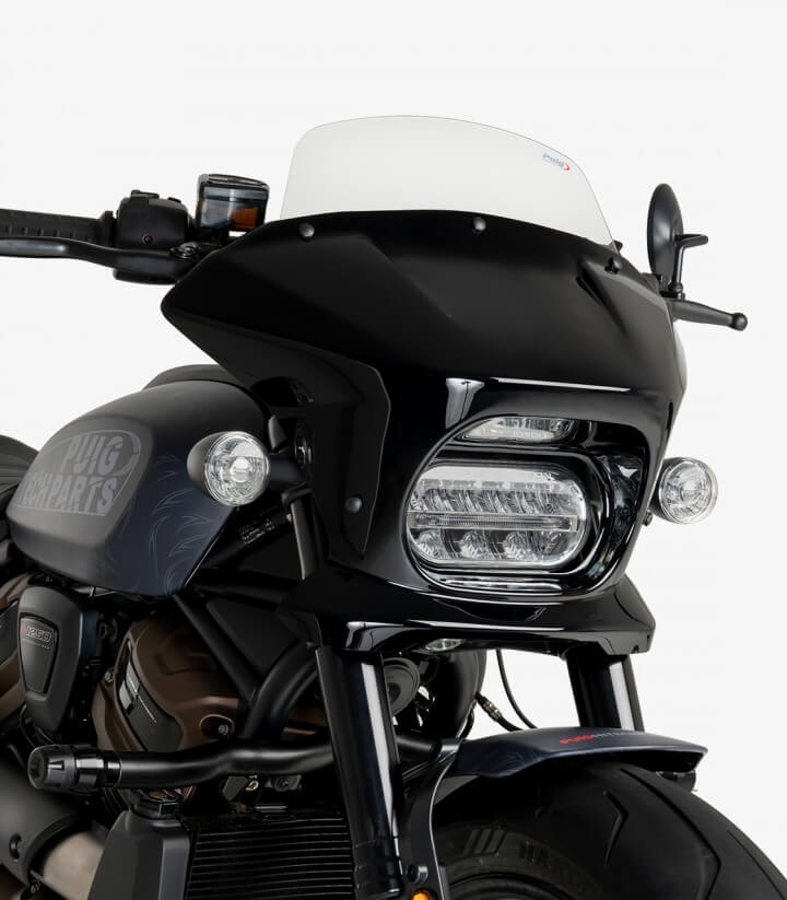 Halbverkleidung Puig Fury Touring Harley-Davidson Sportster S RH1250S (21-26) Klar 21581W