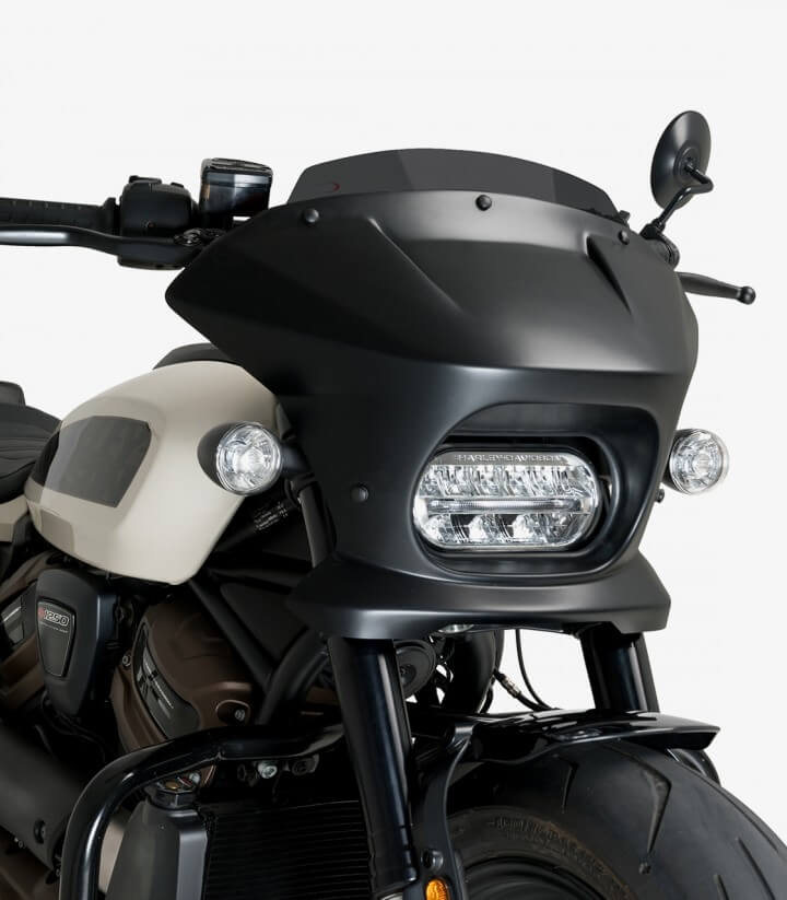 Semicarenado Puig Fury Sport Harley Davidson Sportster S RH1250S (21-24) Ahumado oscuro 21587F