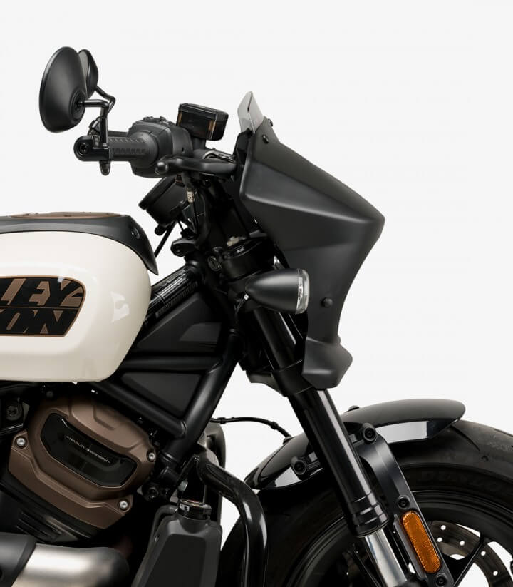 Harley Davidson Sportster S RH1250S (21-24) Puig Fury Sport Smoked Semi-fairing 21587H