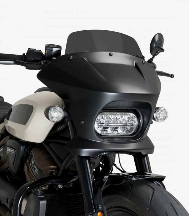Halbverkleidung Puig Fury Touring Harley-Davidson Sportster S RH1250S (21-26) Dunkel getönt 21588F