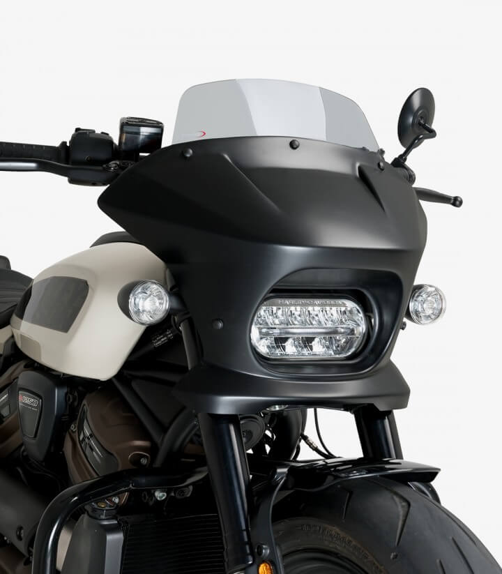 Semicarenado Puig Fury Touring Harley Davidson Sportster S RH1250S (21-24) Ahumado 21588H