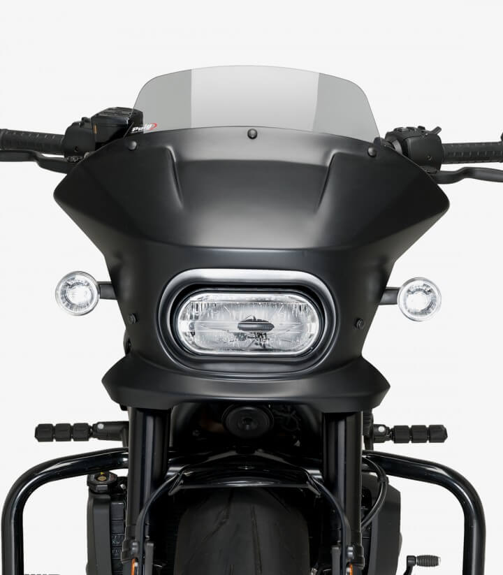 Semicarenado Puig Fury Touring Harley Davidson Sportster S RH1250S (21-24) Ahumado 21588H