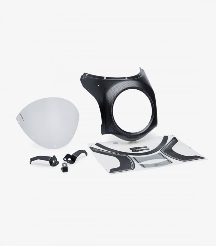 Halbverkleidung Puig Retro Honda CB650R Neo Sports Café (24-25) Klar 21962W