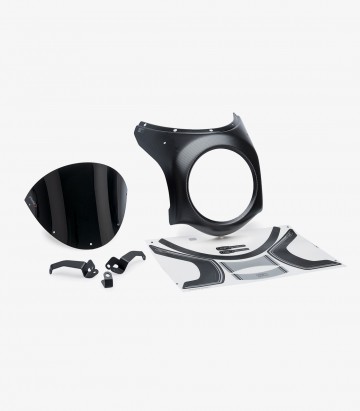 Honda CB650R Neo Sports Café (24-25) Puig Retro Black Semi-fairing 21962N