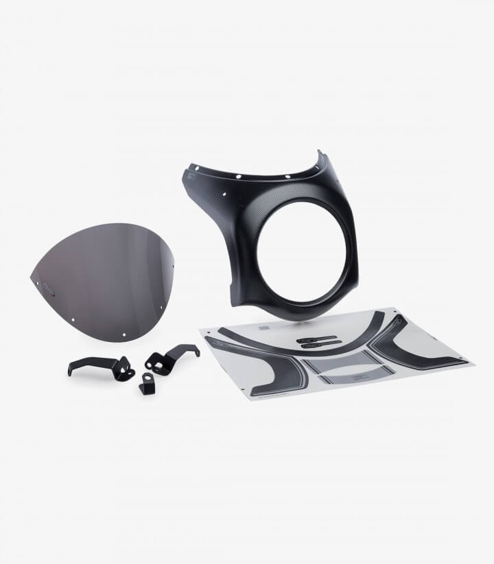 Semicarenado Puig Retro Honda CB650R Neo Sports Café (24-25) Ahumado oscuro 21962F