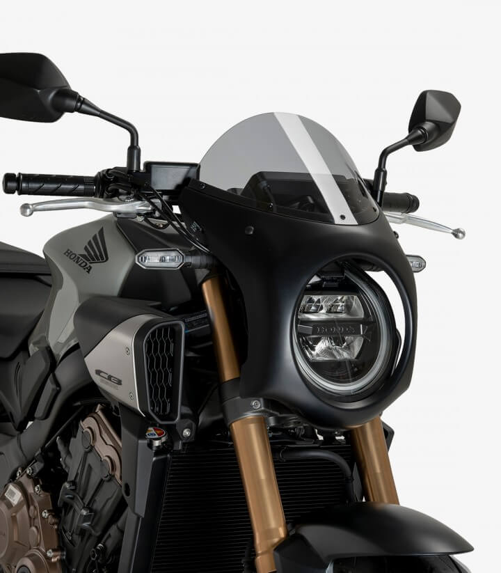 Semicarenado Puig Retro Honda CB650R Neo Sports Café (24-25) Ahumado 21961H