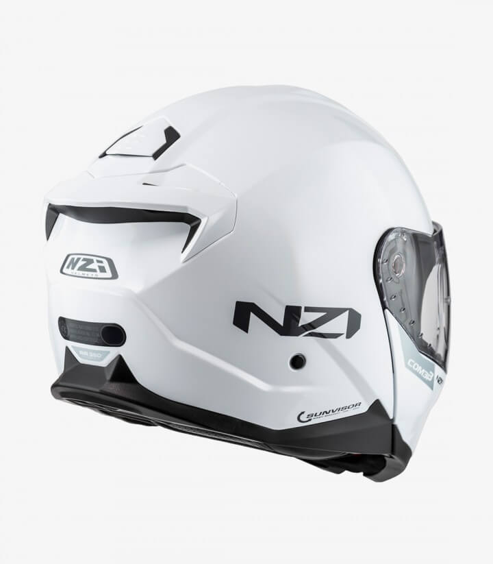 NZI Combi 3 Duo White Modular Helmet
