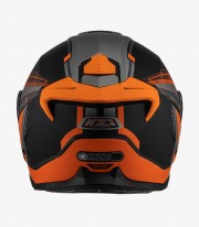 Casco Modular NZI Combi 3 Duo Daily Negro, Naranja y Antracita Mate