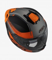 Casco Modular NZI Combi 3 Duo Daily Negro, Naranja y Antracita Mate