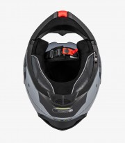 NZI Combi 3 Duo Metric Nardo Grey, White and Black Matt Modular Helmet