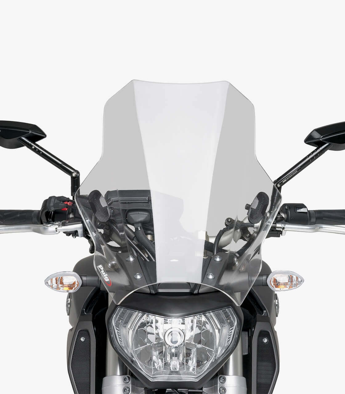 US Dark Black Windscreen Windshield For Honda Suzuki Yamaha Kawasaki Ducati BMW