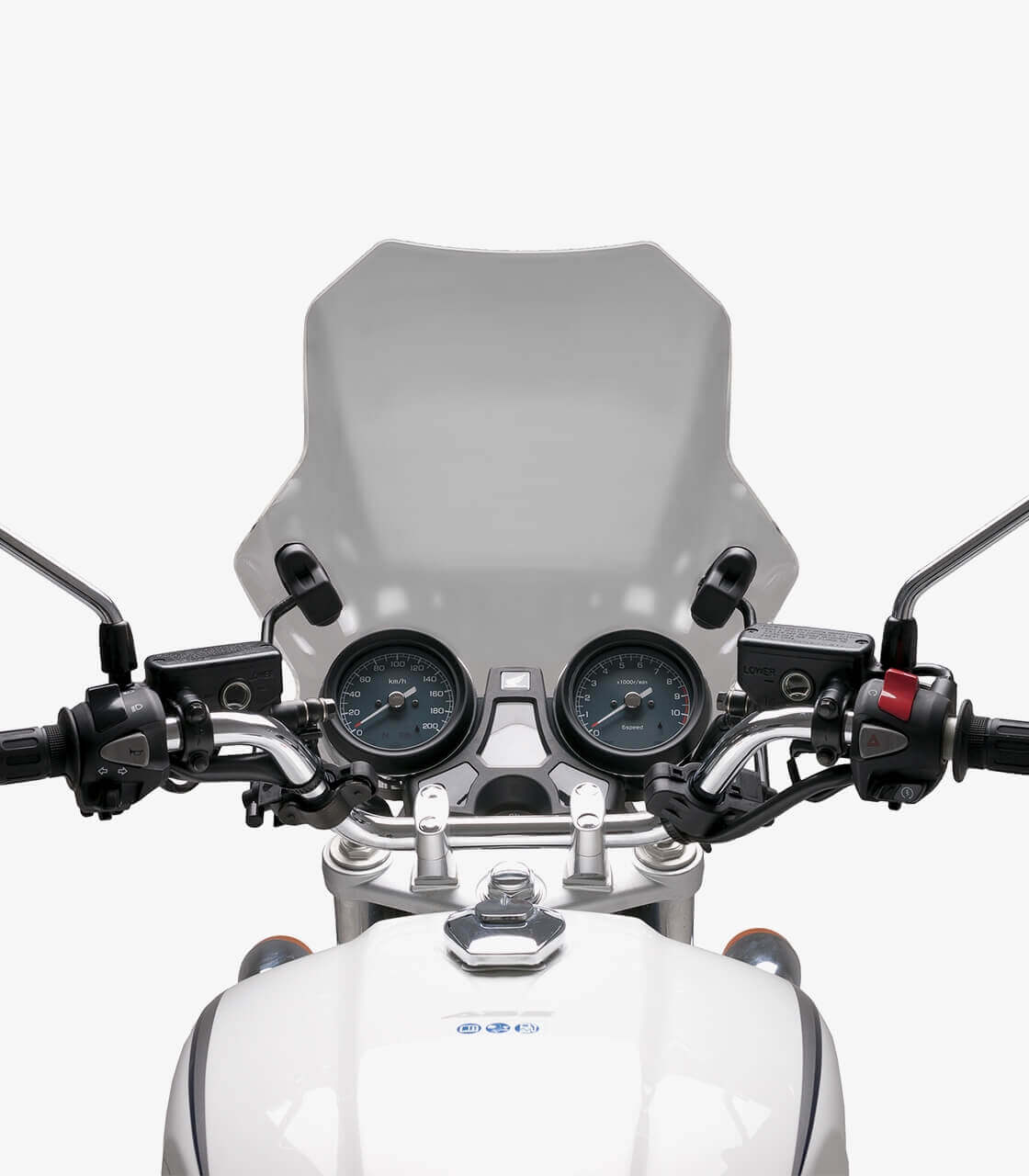 New Motorcycle Windshield Windscreen For Honda Yamaha Suzuki Kawasaki BMW KTM