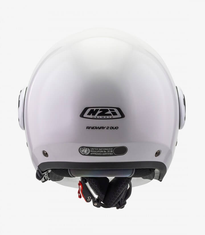 NZI Ringway 2 Duo White Open Face Helmet
