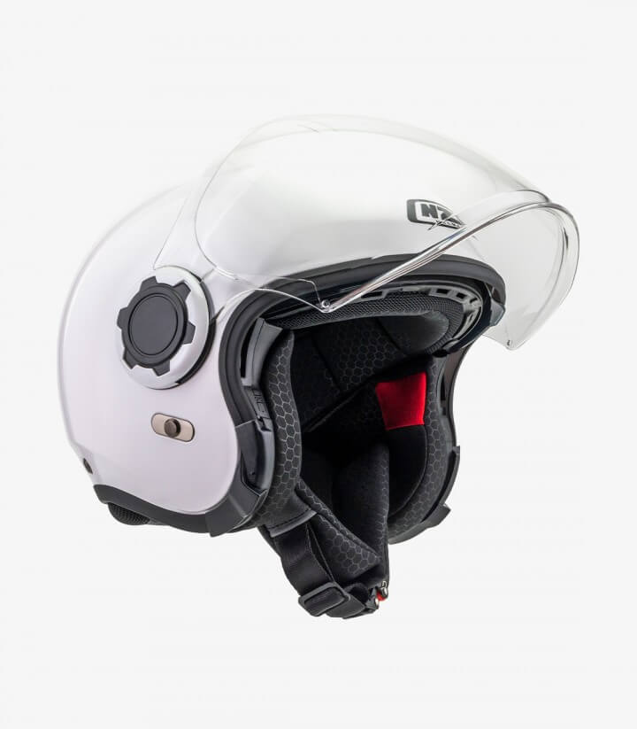 NZI Ringway 2 Duo White Open Face Helmet