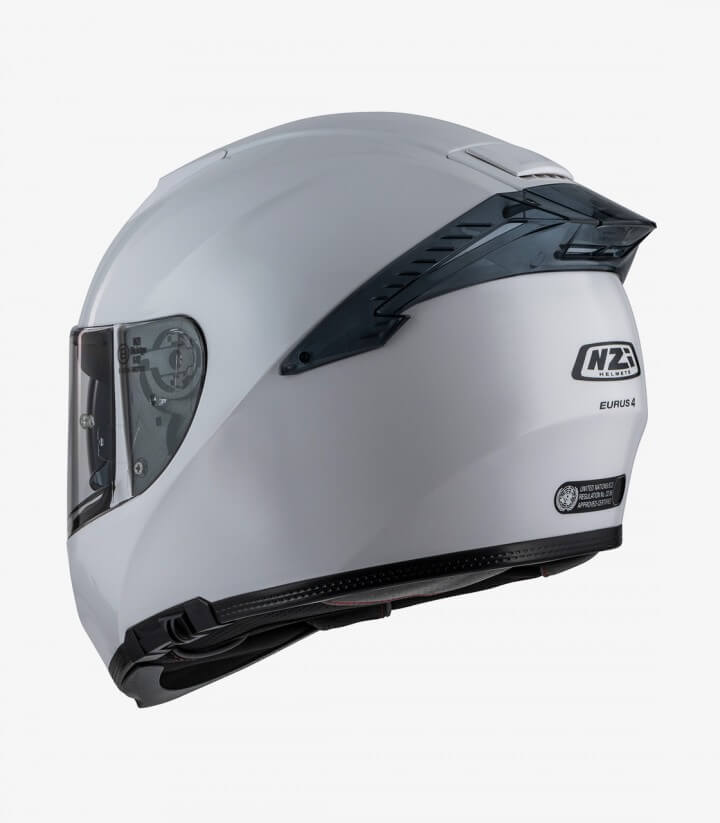 NZI Eurus 4 Stream Duo White Full Face Helmet