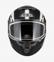 Casco Integral NZI Trendy 3 Stream Elegance Blanco y negro + visor tintado